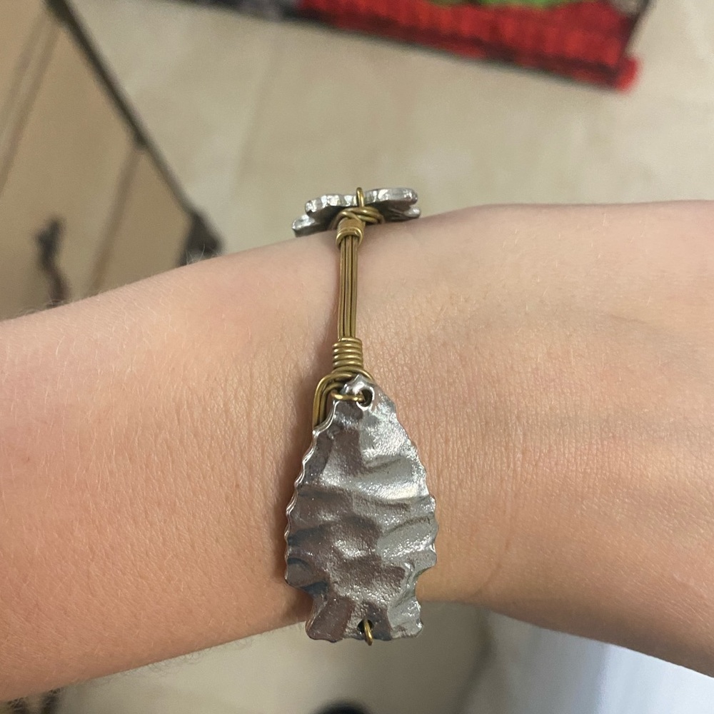 Bourbon and Boweties arrow bracelet